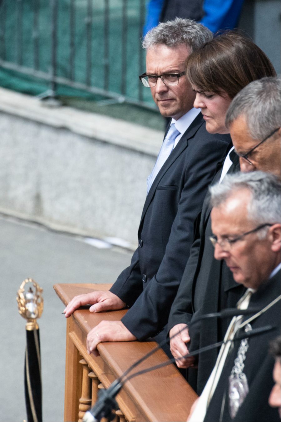 An einer Medienkonferenz präsentierte Säckelmeister Ruedi Eberle stolz die Staatsrechnung 2025 von Appenzell Innerrhoden.