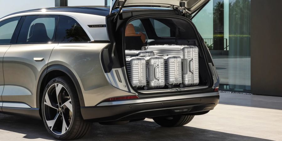 Lucid Gravity Kofferraum