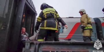 Zugunglück Russland