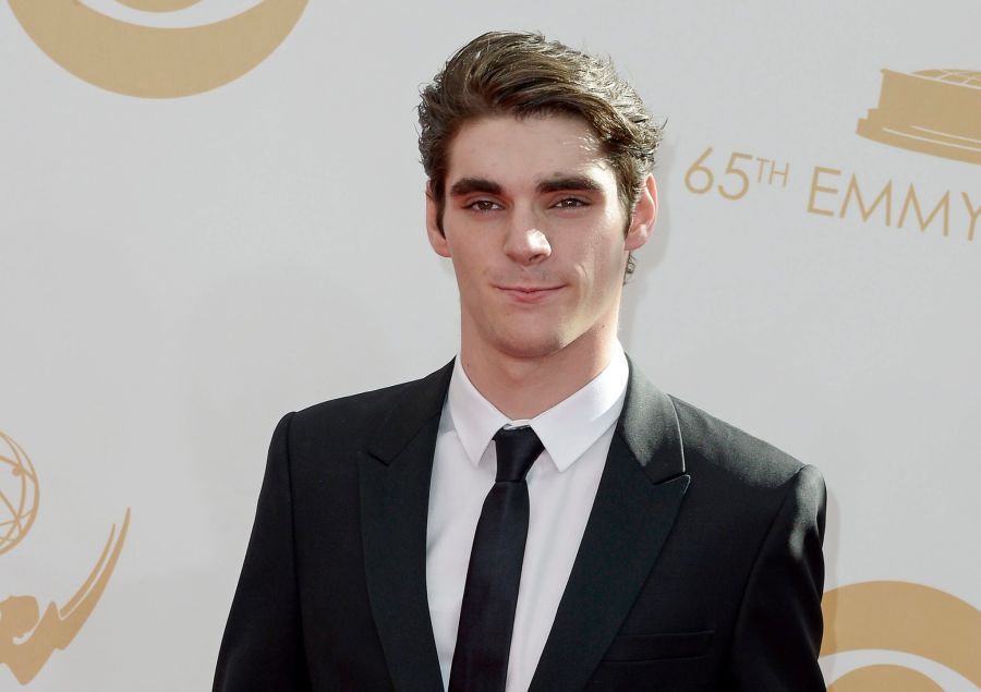 RJ Mitte an den 65. Emmy Awards. In 56 Folgen von «Breaking Bad» spielte er den Sohn von Walter White.