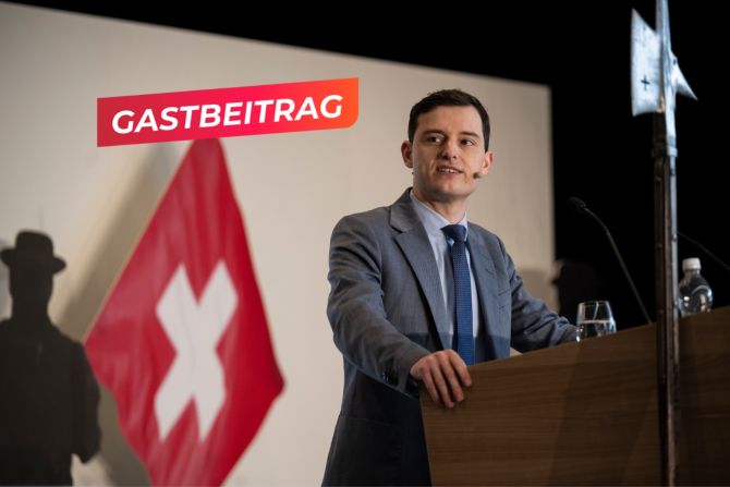SVP-Nationalrat Benjamin Fischer. - keystone
