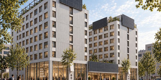 Das neue Mehrgenerationen Quartier in Neuhegi vereint Wohnen, Arbeiten,
