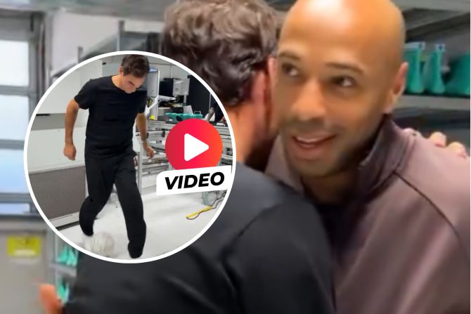 Roger Federer Thierry Henry