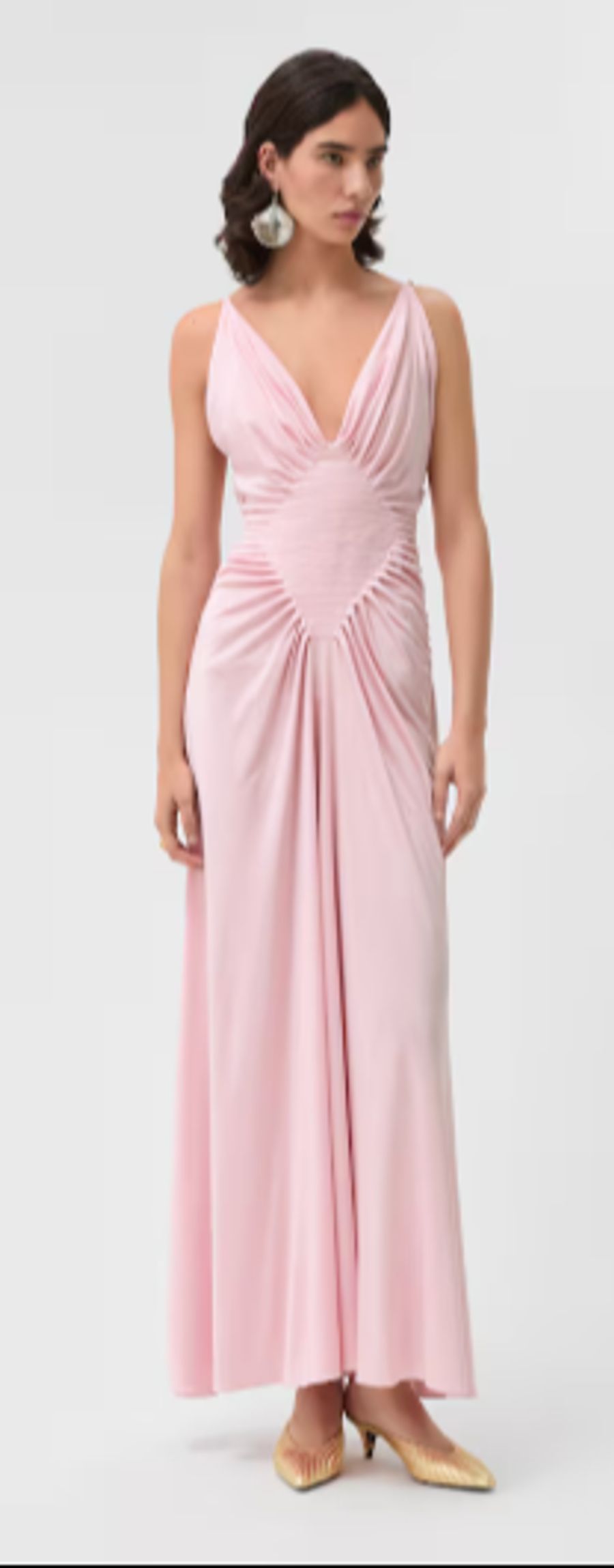 Dieses Versace-Kleid für 3500 Franken besteht aus Viskose.