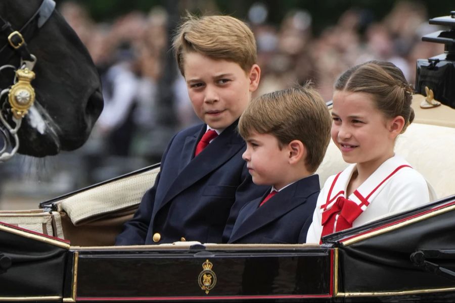 Wie George, Louis und Charlotte wohl damit umgehen?