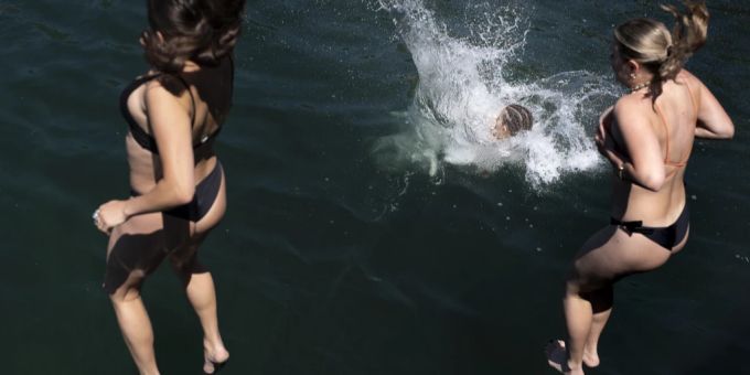 Heute werden in der Schweiz knapp Temperaturrekorde geknackt. Wetter