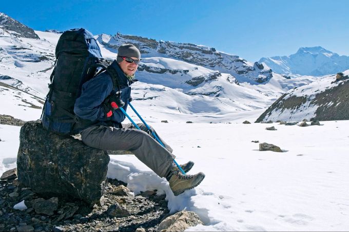 Es ist wichtig, Pausen einzuhalten, auch wenn man sich unwohl fühlt. Outdoor