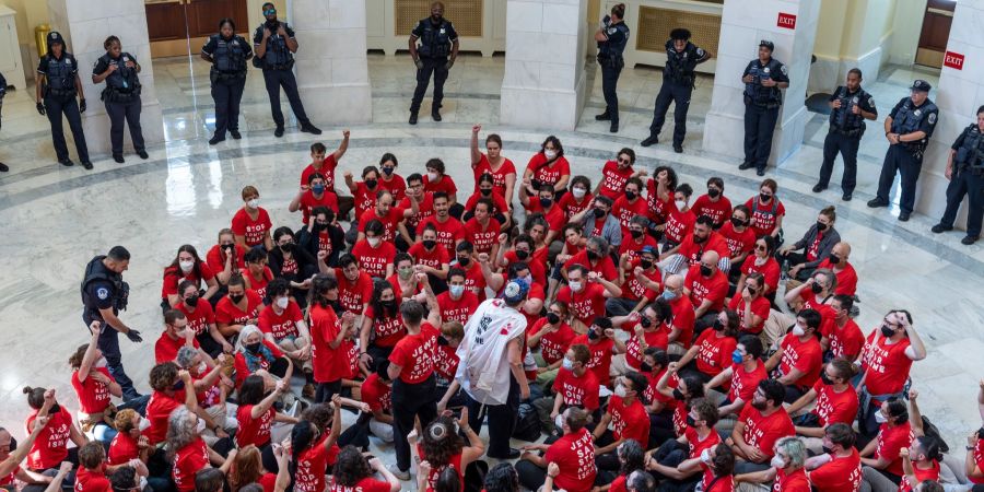 Netanjahu in den USA - Proteste