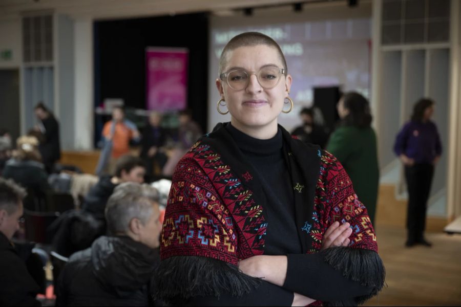 Sie ist Co-Präsidentin der SP Frauen, SP Frauen Geschäftsleitungsmitglied und radikale Sozialistin: Mathilde Mottet. (Archivbild)