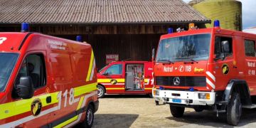 Regiofeuerwehr Büren Einsatz Bauernhaus