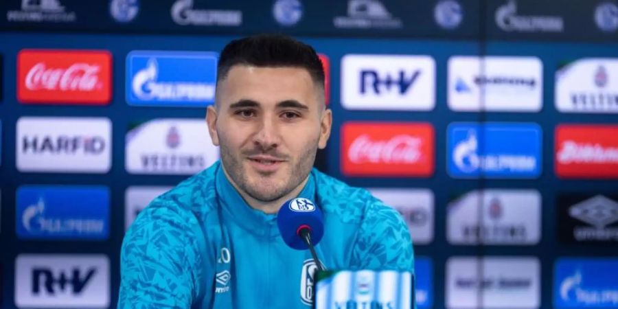 Als Leihgabe zurück bei Schalke 04: Sead Kolasinac. Foto: Karsten Rabas/FC Schalke 04/dpa