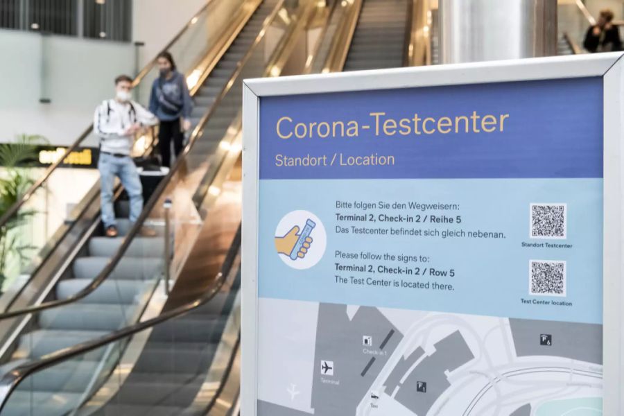 Corona-Test Flughafen Zürich