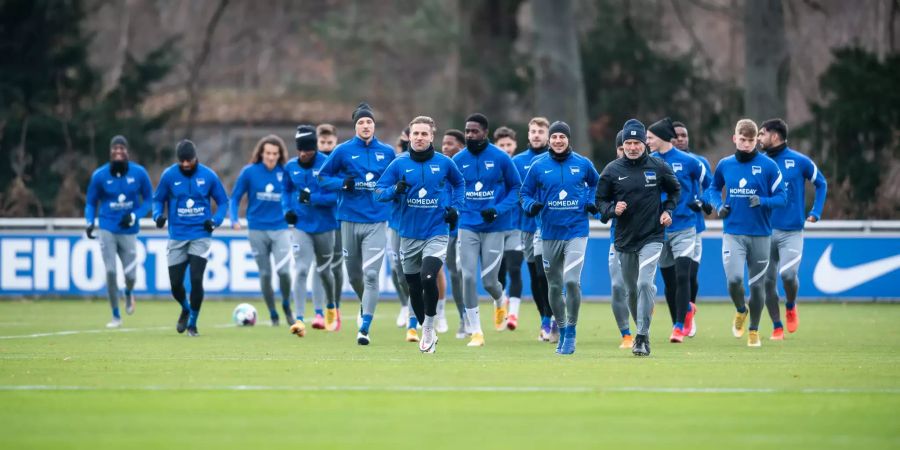 Training Hertha Berlin