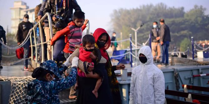 Rohingya-Flüchtlinge in Bangladesch