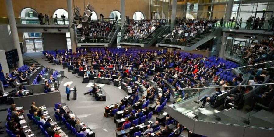 Bundestagssitzung