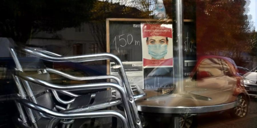 Geschlossenes Café in Weimar
