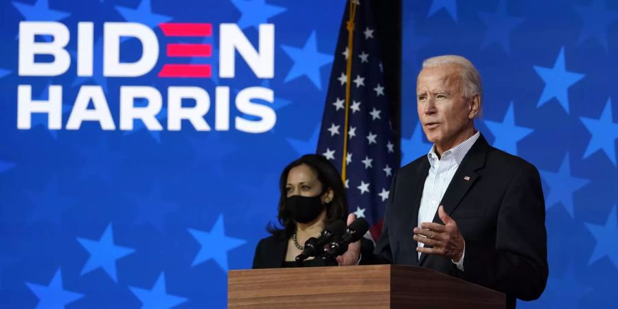 Joe Bidens Demokraten haben für den Wahlkampf insgesamt fast sieben Milliarden US-Dollar ausgegeben (Archiv).