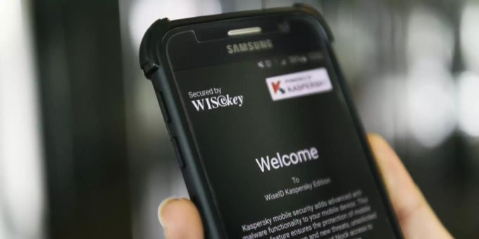 Eine App der Schweizer Firma Wisekey. wisekey