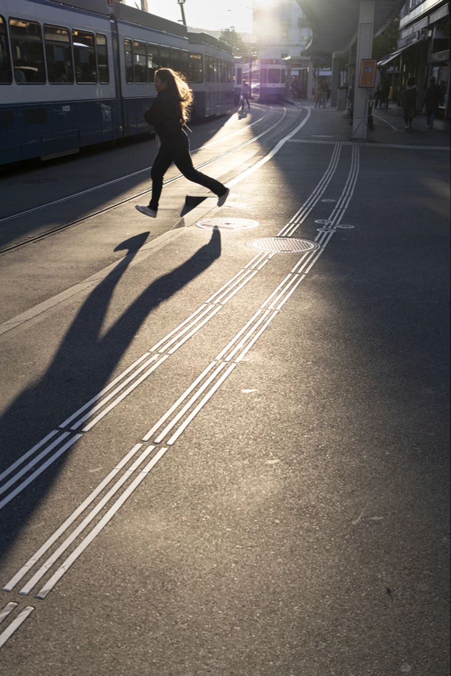 ÖV Letzigrund Tram Betrieb