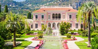 Die Villa Ephrussi de Rothschild an der französischen Riviera