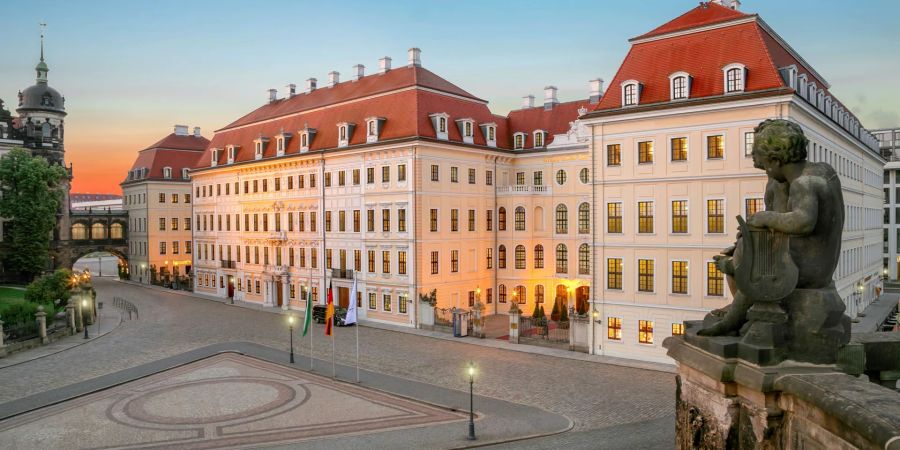 Taschenbergpalais Kempinski, Fassade, Aussenansicht, Hotel