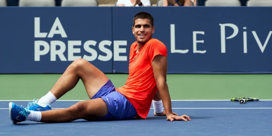 Carlos Alcaraz könnte mit 19 Jahren und 4 Monaten an die Spitze der ATP-Rangliste springen.