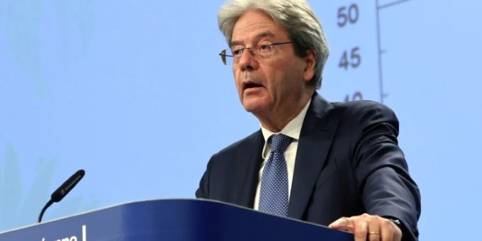 Paolo Gentiloni Mitte Juli in Brüssel Paolo Gentiloni Mitte Juli in Brüssel
