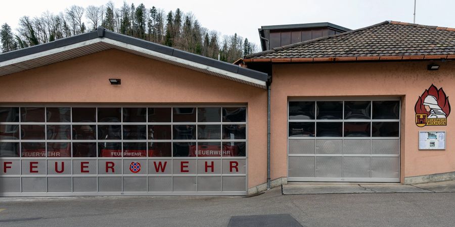 Das Feuerwehrdepot Wolhusen.