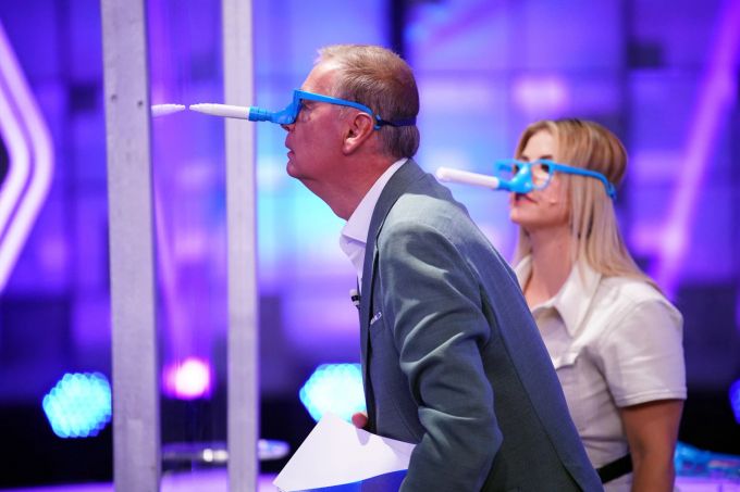 Beatrice Egli gestern an der Seite von Moderator Günther Jauch in der RTL-Show. Beatrice Egli Günther Jauch