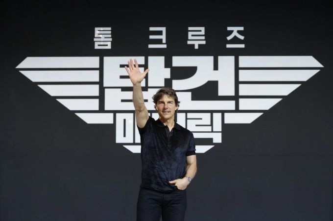 Tom Cruise bei der Premiere von «Top Gun: Maverick». Tom Cruise