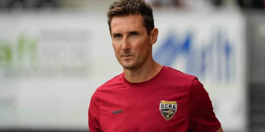 Miroslav Klose feiert derzeit als Trainer von SCR Altach kaum Erfolge.