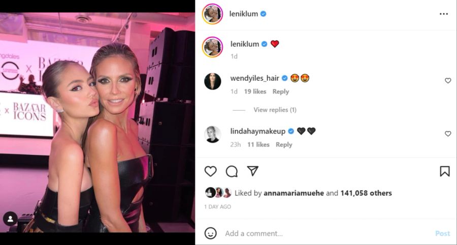 heidi Klum Leni Klum