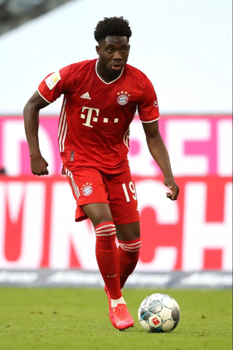 Alphonso Davies ist der schnellste Spieler der Bundesliga.