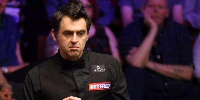 Der Snooker-Profi Ronnie O'Sullivan. Ronnie O?Sullivan snooker