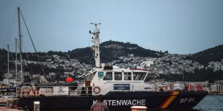 Deutsches Boot im Frontex-Einsatz an der Insel Samos