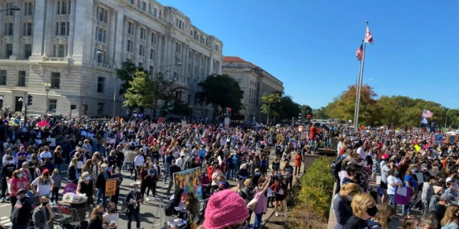 Protest in Washington