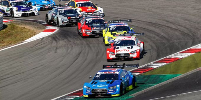 Die DTM auf dem Nürburgring. DTM