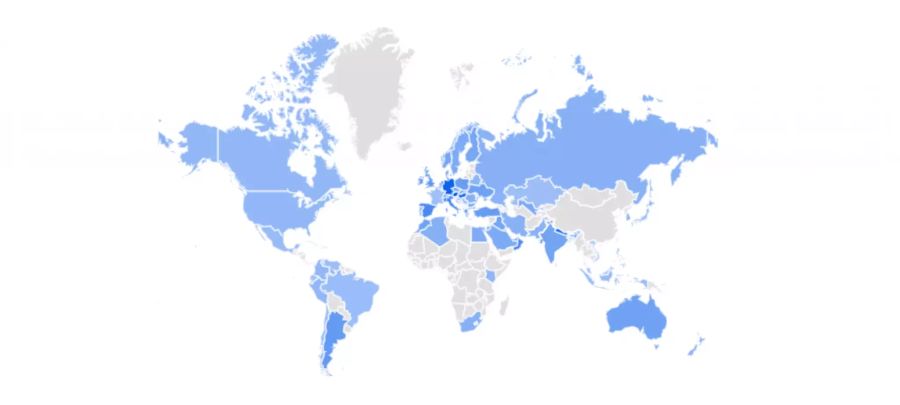 Coronavirus Google Suche