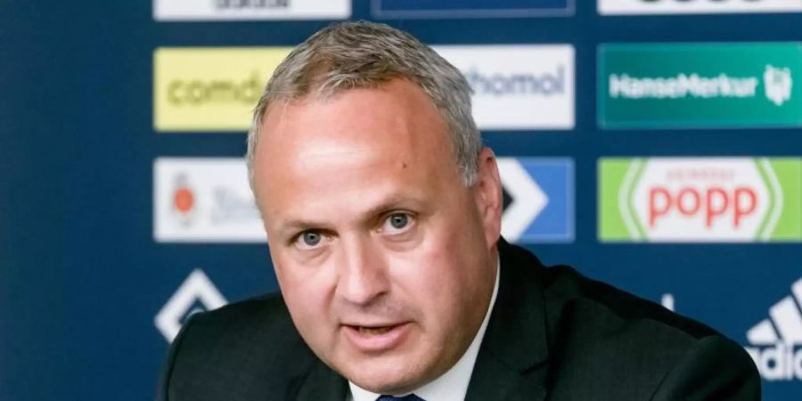 Frank Wettstein ist der Finanzvorstand des Hamburger SV. Foto: Markus Scholz/dpa