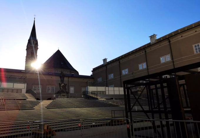Die Salzburger Festspiele finden in coronakonformen Rahmen statt. Salzburger Festspiele