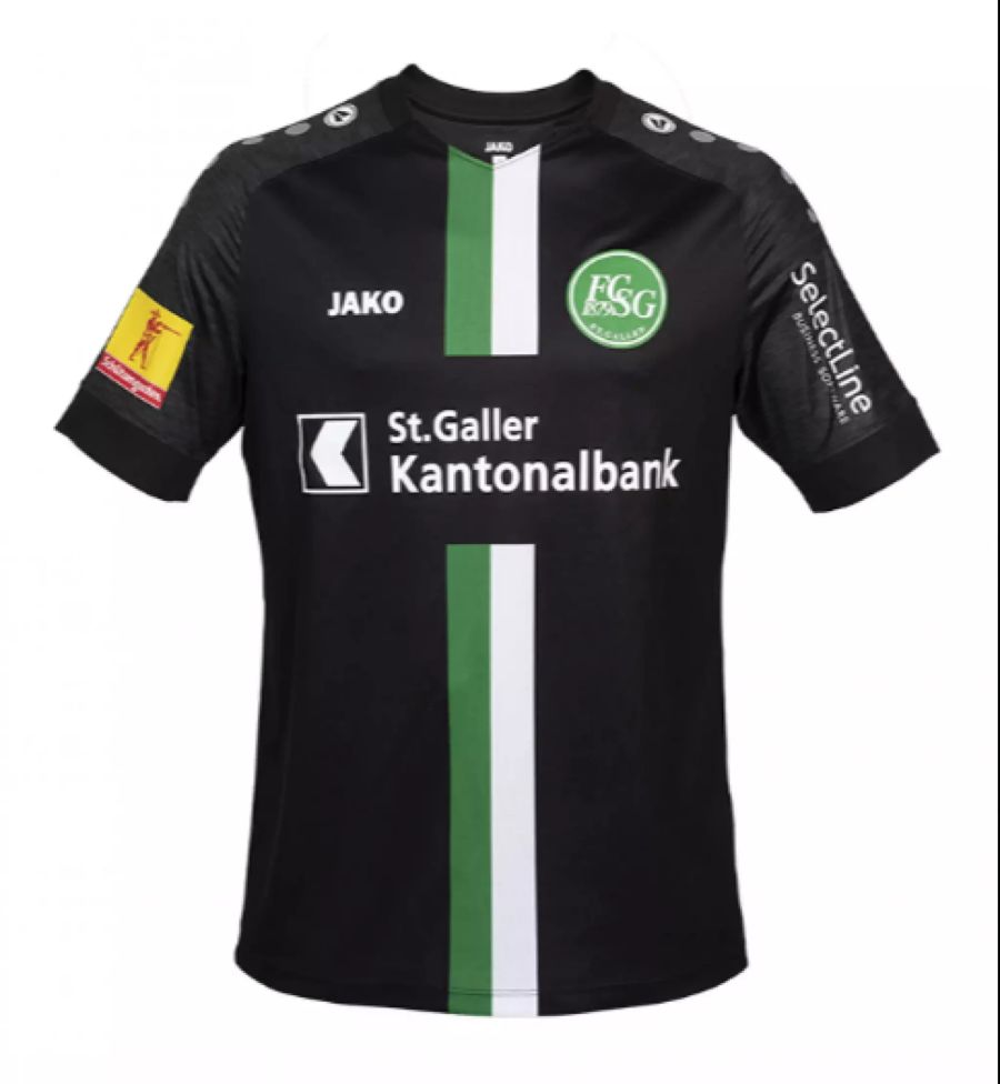 Das neue Auswärtstrikot des FC St.Gallen.