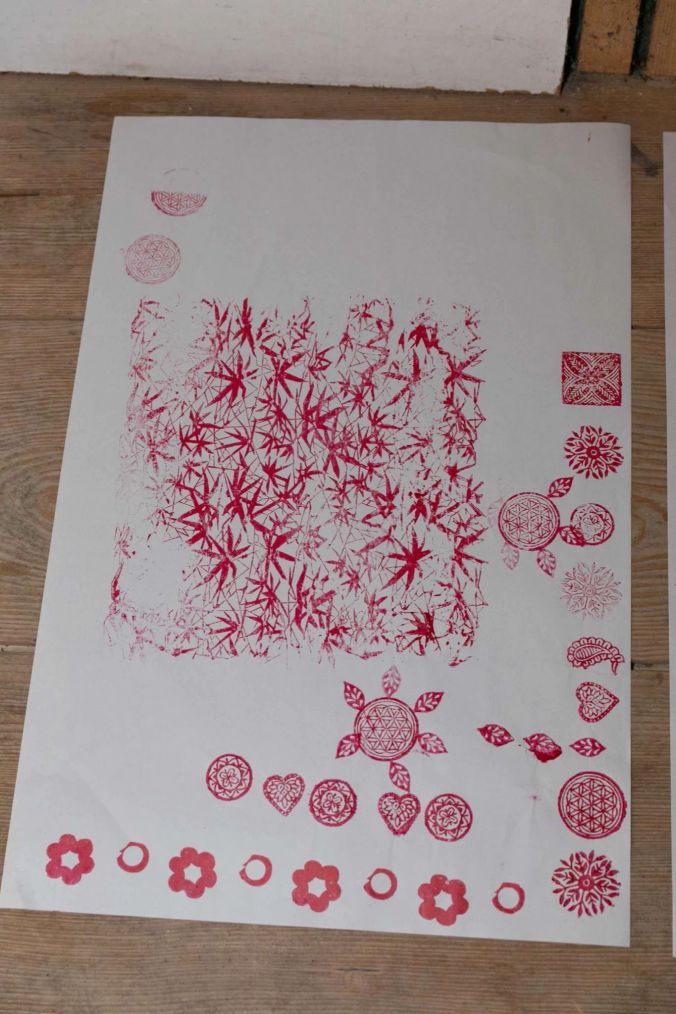 Papier Druck