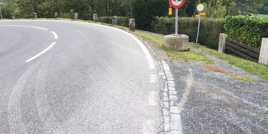 Verkehrsunfall in Mollis