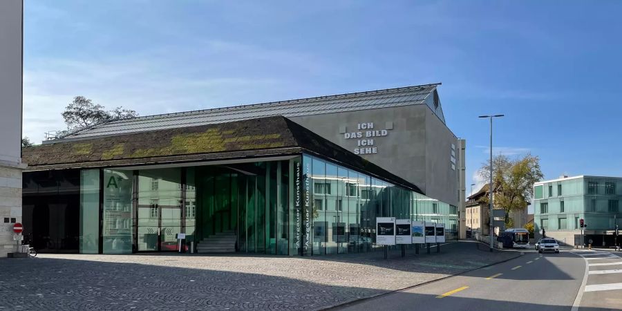 Das Aarauer Kunsthaus in Aarau.