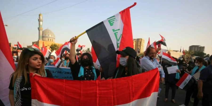 Irak Demonstranten