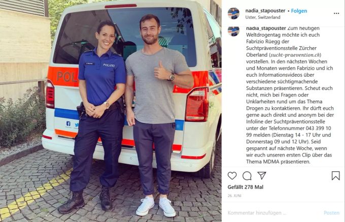 Beiträge zum Thema Drogen sind besonders gefragt. Stadtpolizei Uster