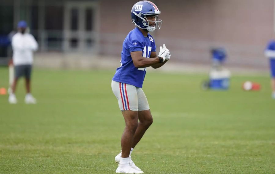 Der 32-Jährige ist Wide Receiver bei den Giants.