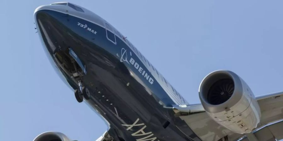 Eine Boeing 737 MAX 7. Mit dem Flugzeugmodell fing die Krise beim US-Flugzeugbauer an. Foto: Seattle Aviation Images/ZUMA Wire/dpa