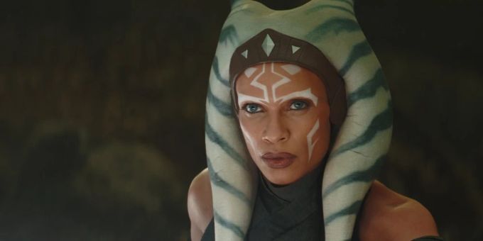 Rosario Dawson als Ahsoka Tano. Star Wars