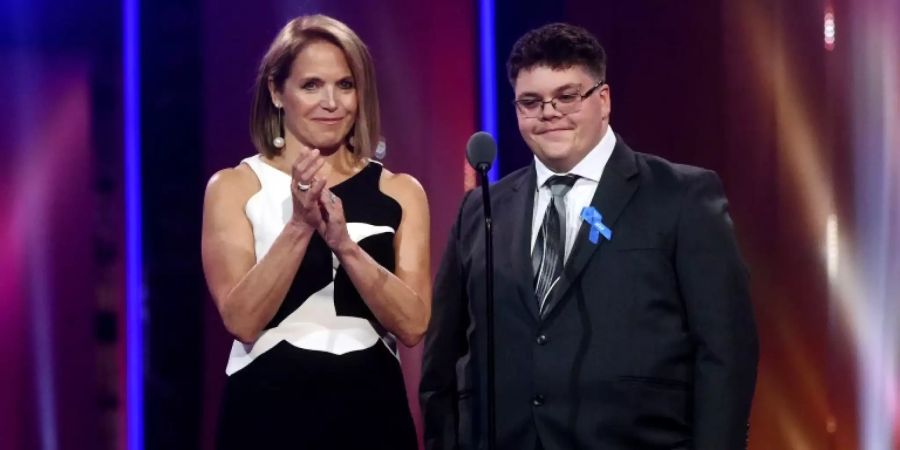 Gavin Grimm (r.) im Jahr 2017